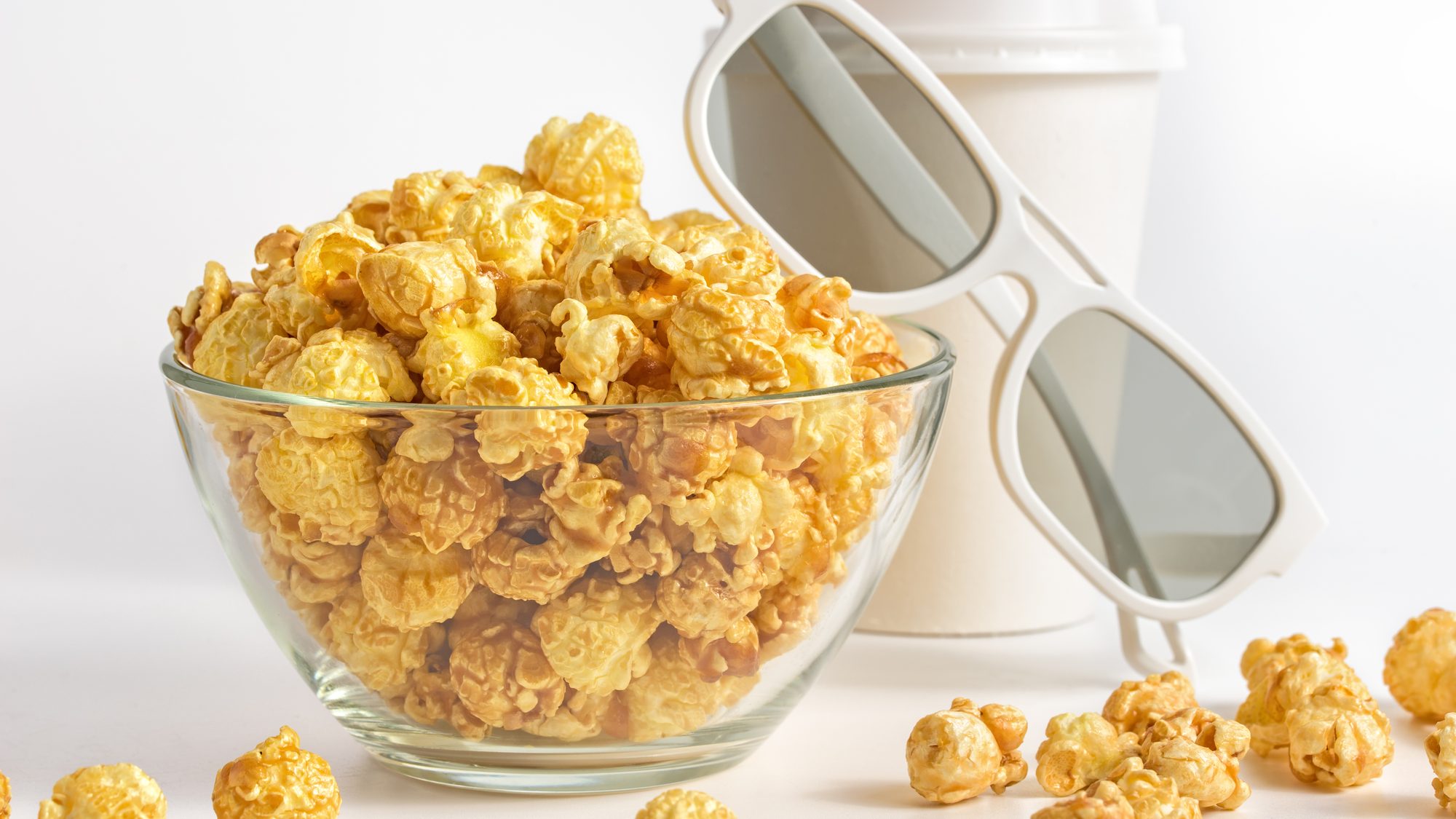 Gourmet popcorn ready for movie night